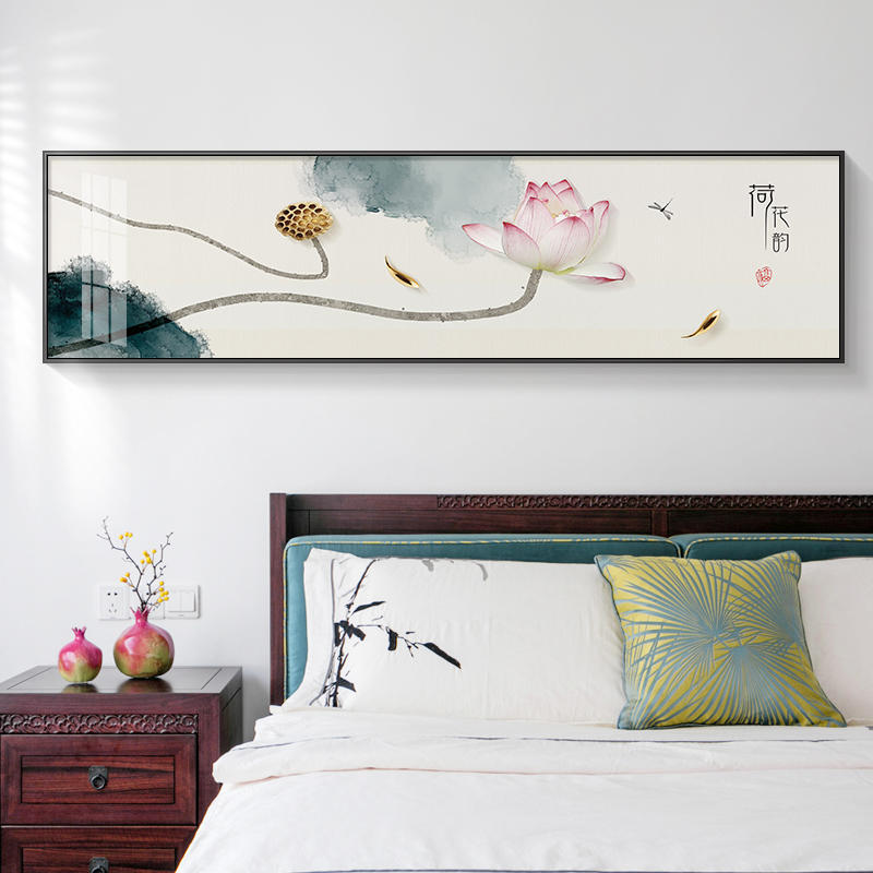 Tranh treo tường phòng khách, decor phòng ngủ – tranh hoa sen nghệ ...